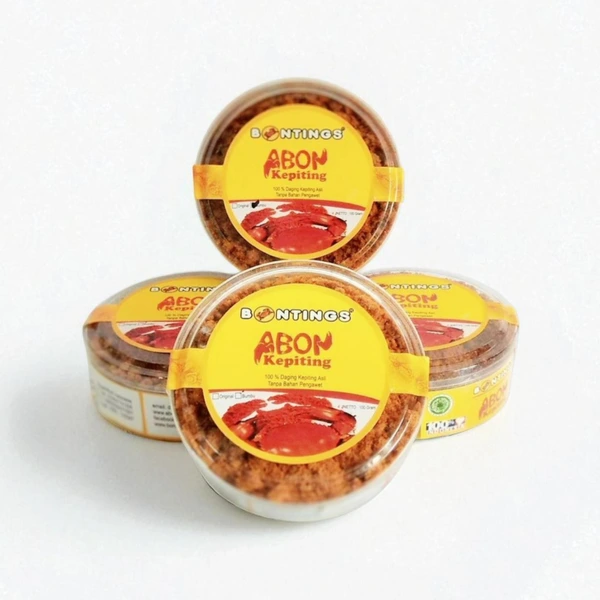Abon Kepiting Bontings Toples 100 gram