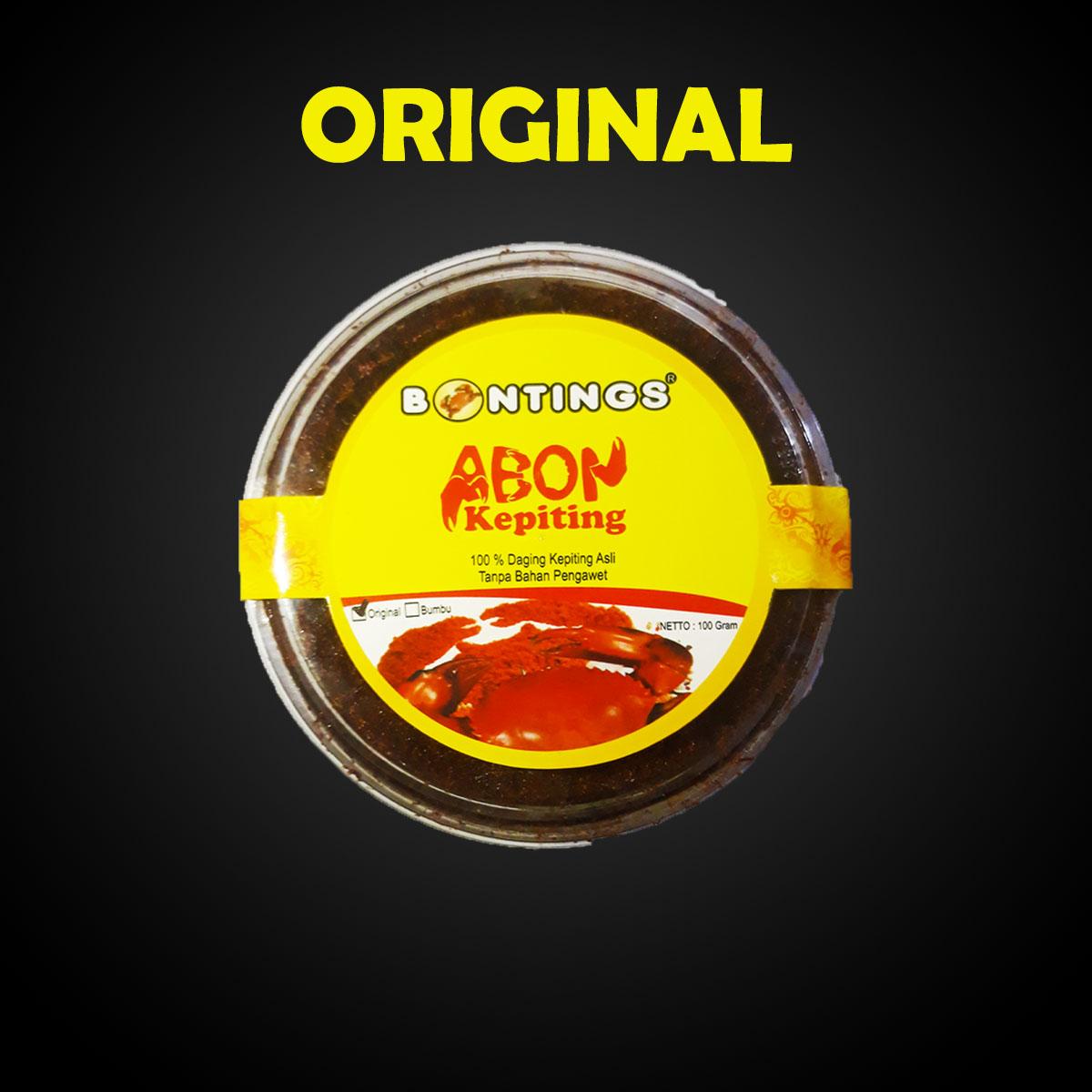 Abon Kepiting Bontings Toples 100 gram