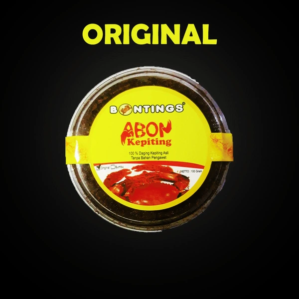 Abon Kepiting Bontings Toples 100 gram