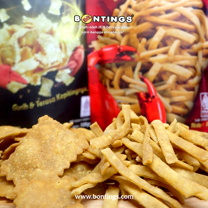 Snacks Kepiting Bontings 100 gr