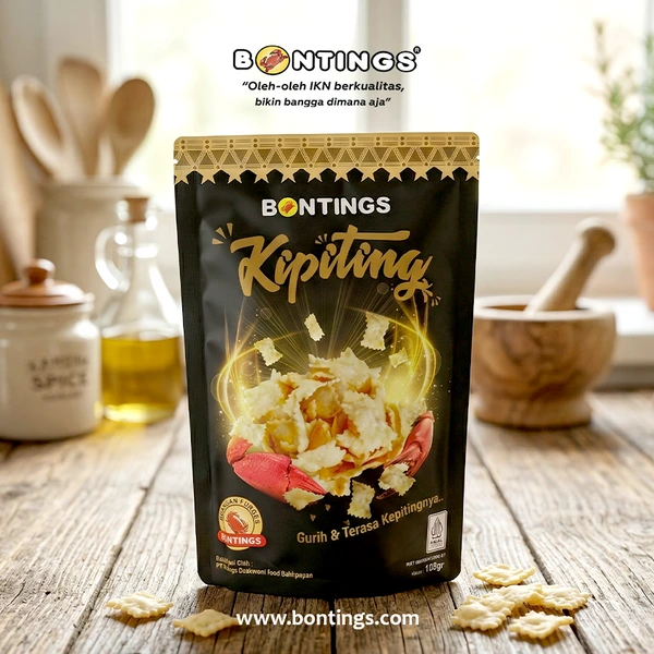 Snacks Kepiting Bontings 100 gr