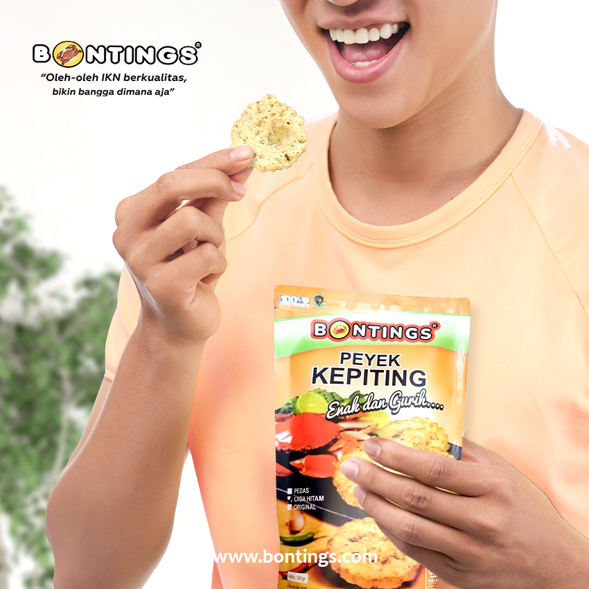 Peyek Kepiting Bontings 50 gr