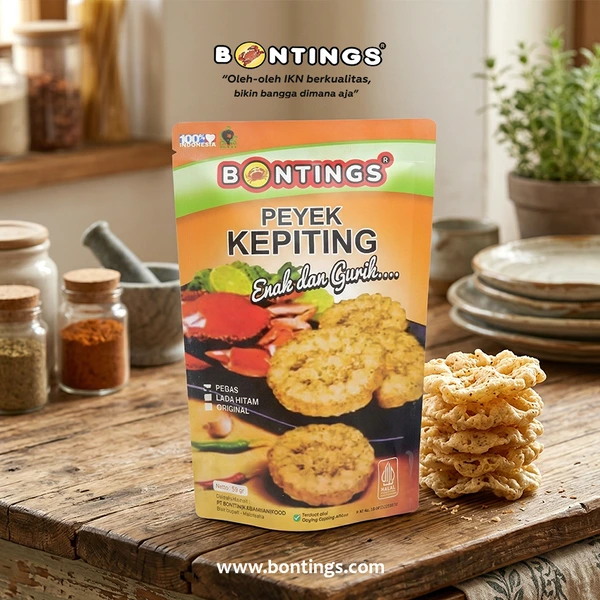 Peyek Kepiting Bontings 50 gr