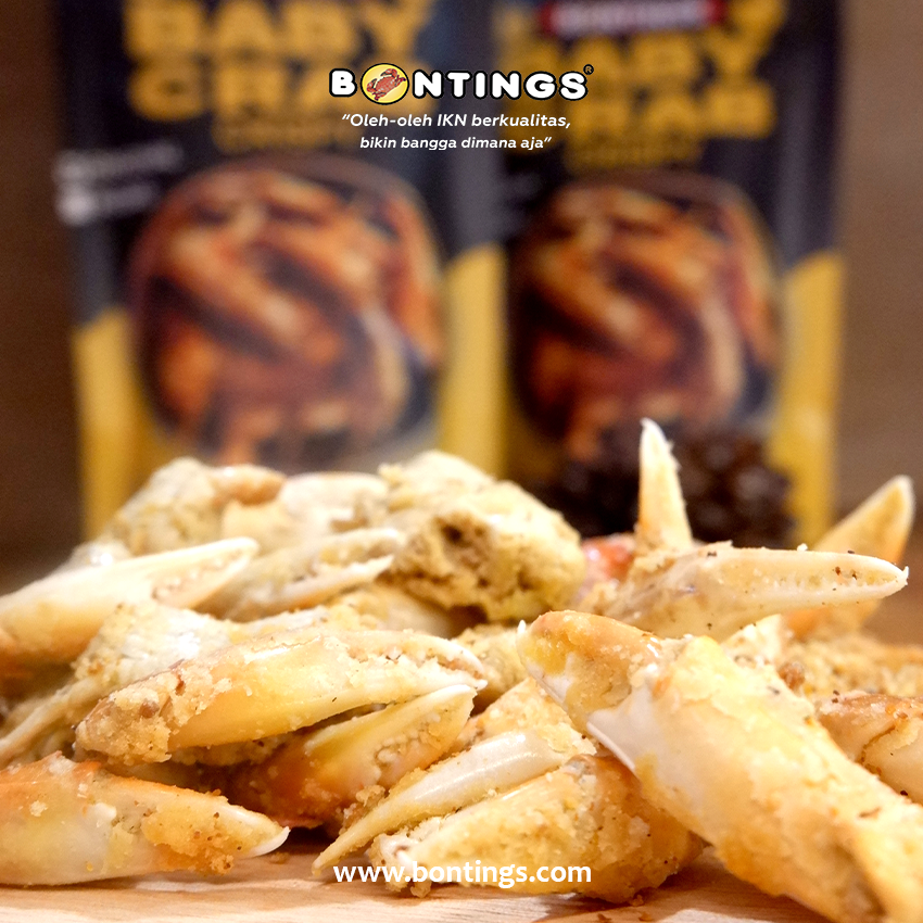 Baby Crab Crispy Bontings 100 gram