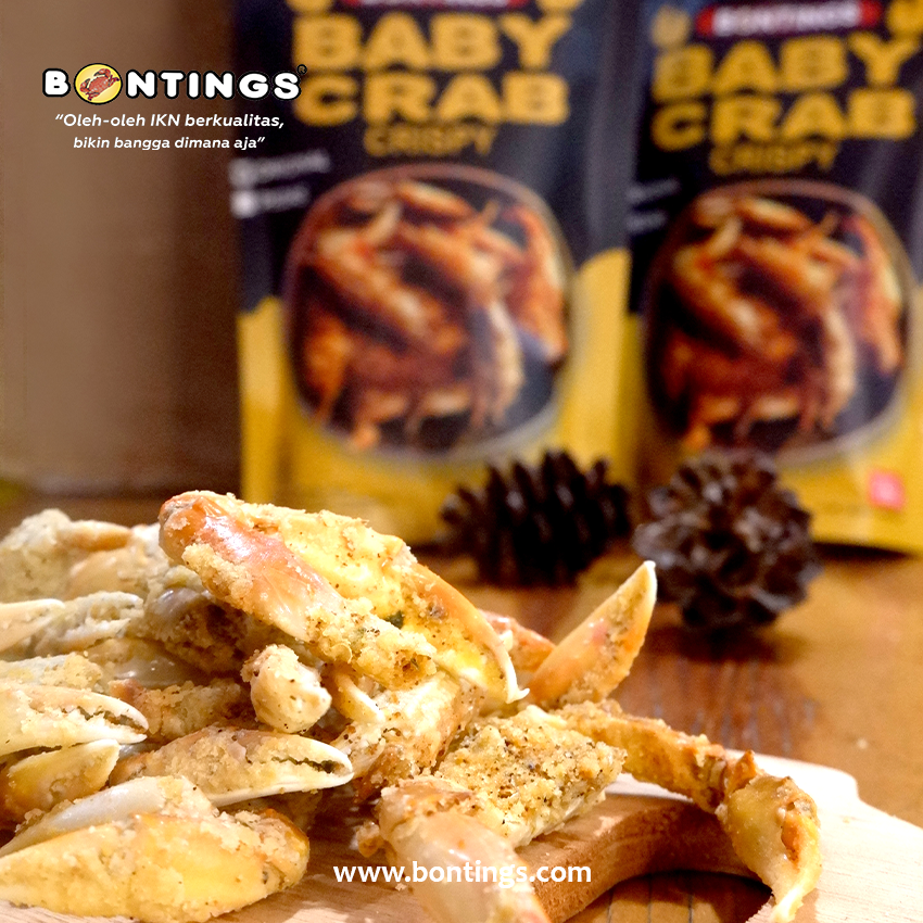Baby Crab Crispy Bontings 100 gram
