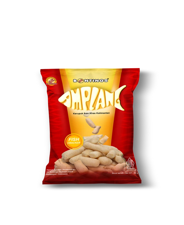 Amplang Original Bontings 50 gr & 100 gr