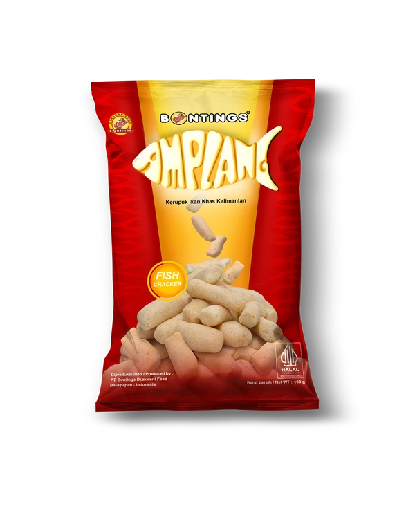 Amplang Original Bontings 50 gr & 100 gr