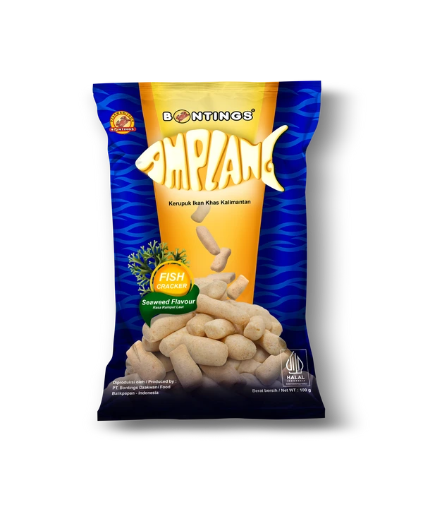 Amplang Rumput Laut Bontings 50 gr & 100 gr