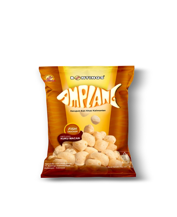 Amplang Kuku Macan Bontings 50 gram & 100 gram