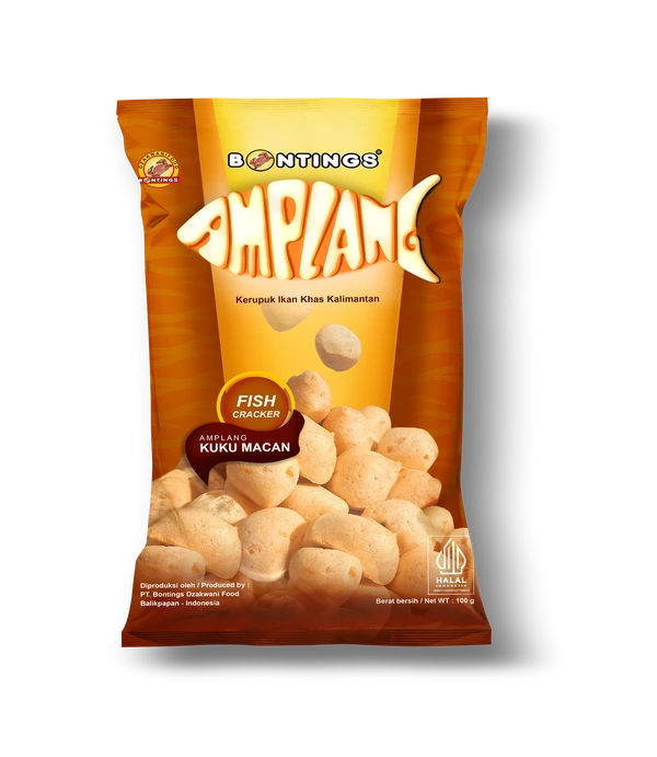 Amplang Kuku Macan Bontings 50 gram & 100 gram