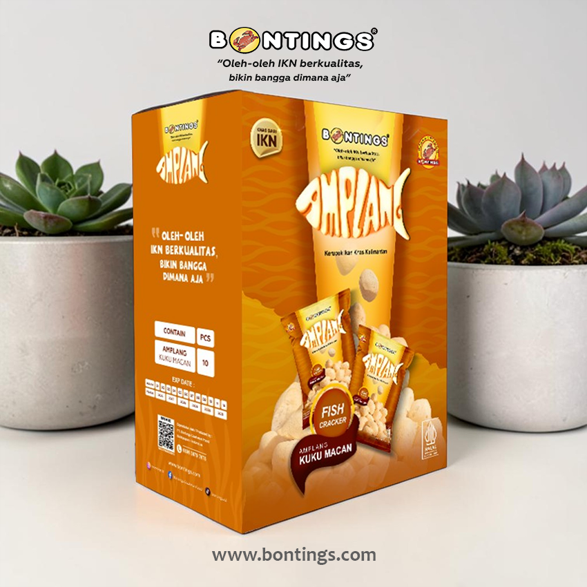 Paket Amplang Kuku Macan, isi 12 pcs