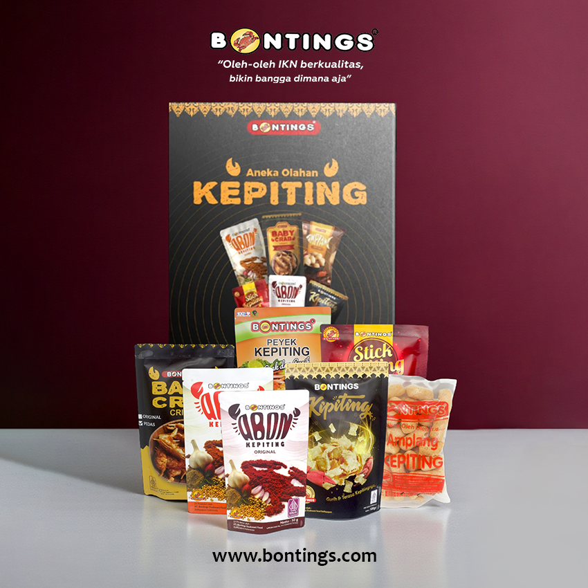 Paket Kepiting Bontings (Spesial olahan kepiting Bontings)