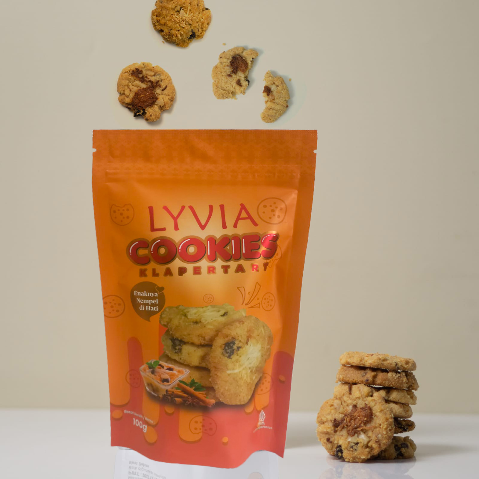 Cookies Klapertart Lyvia