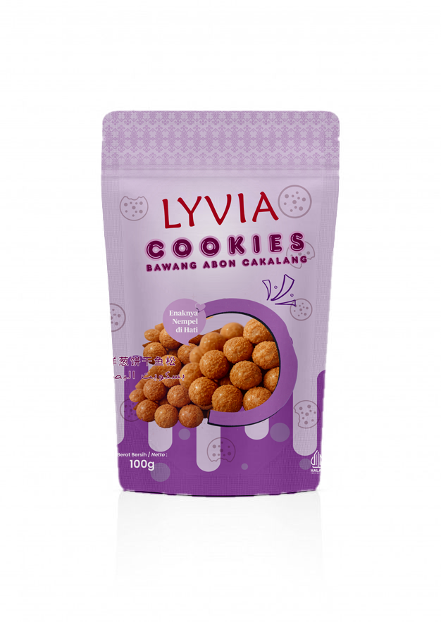 Cookies Bawang Abon Cakalang Lyvia