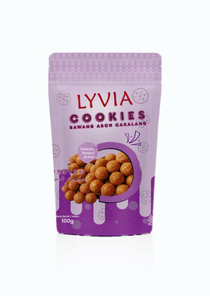 Cookies Bawang Abon Cakalang Lyvia