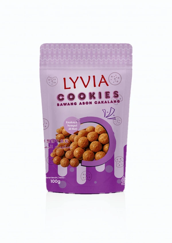 Cookies Bawang Abon Cakalang Lyvia