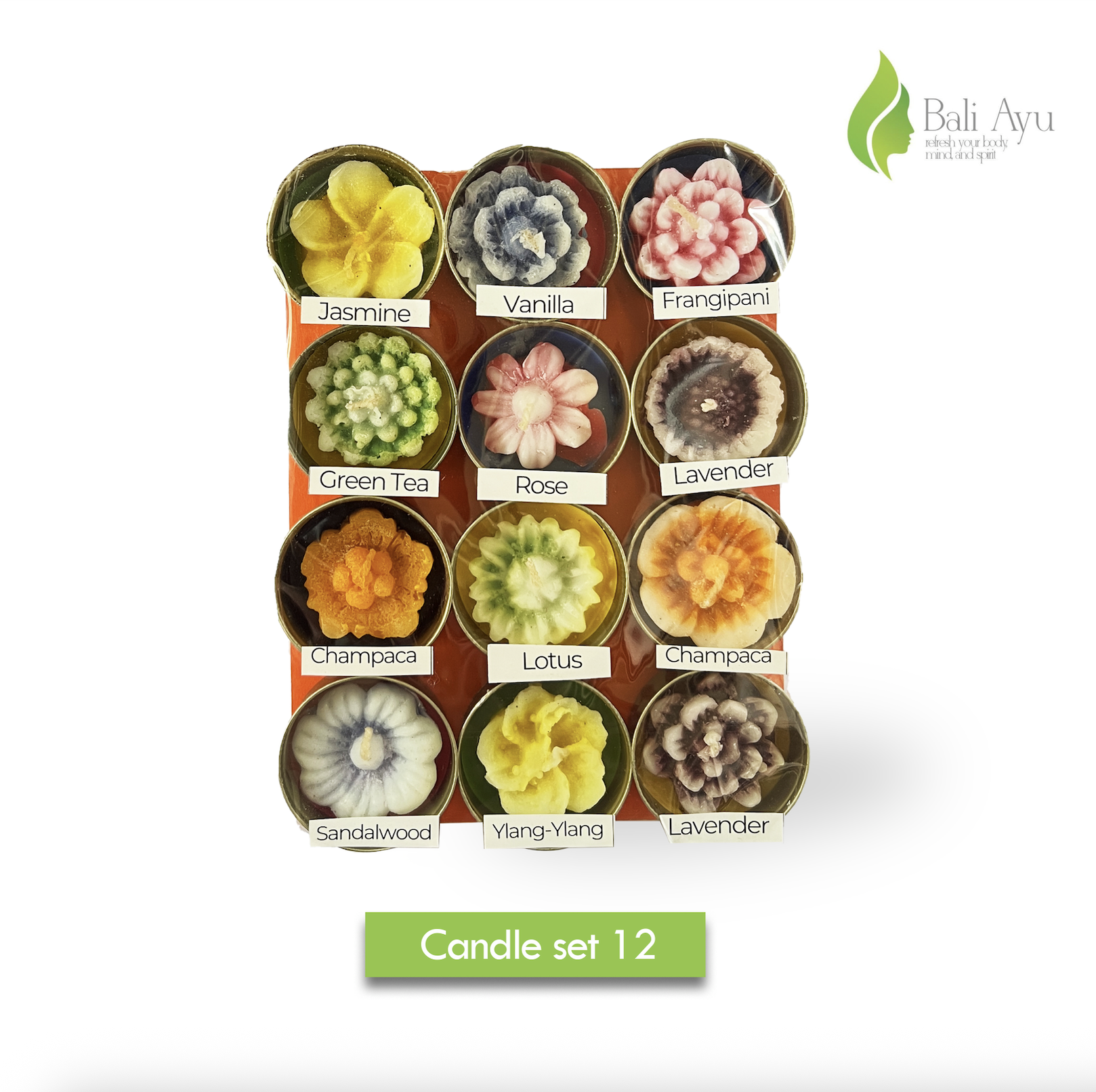 CANDLE SET 12