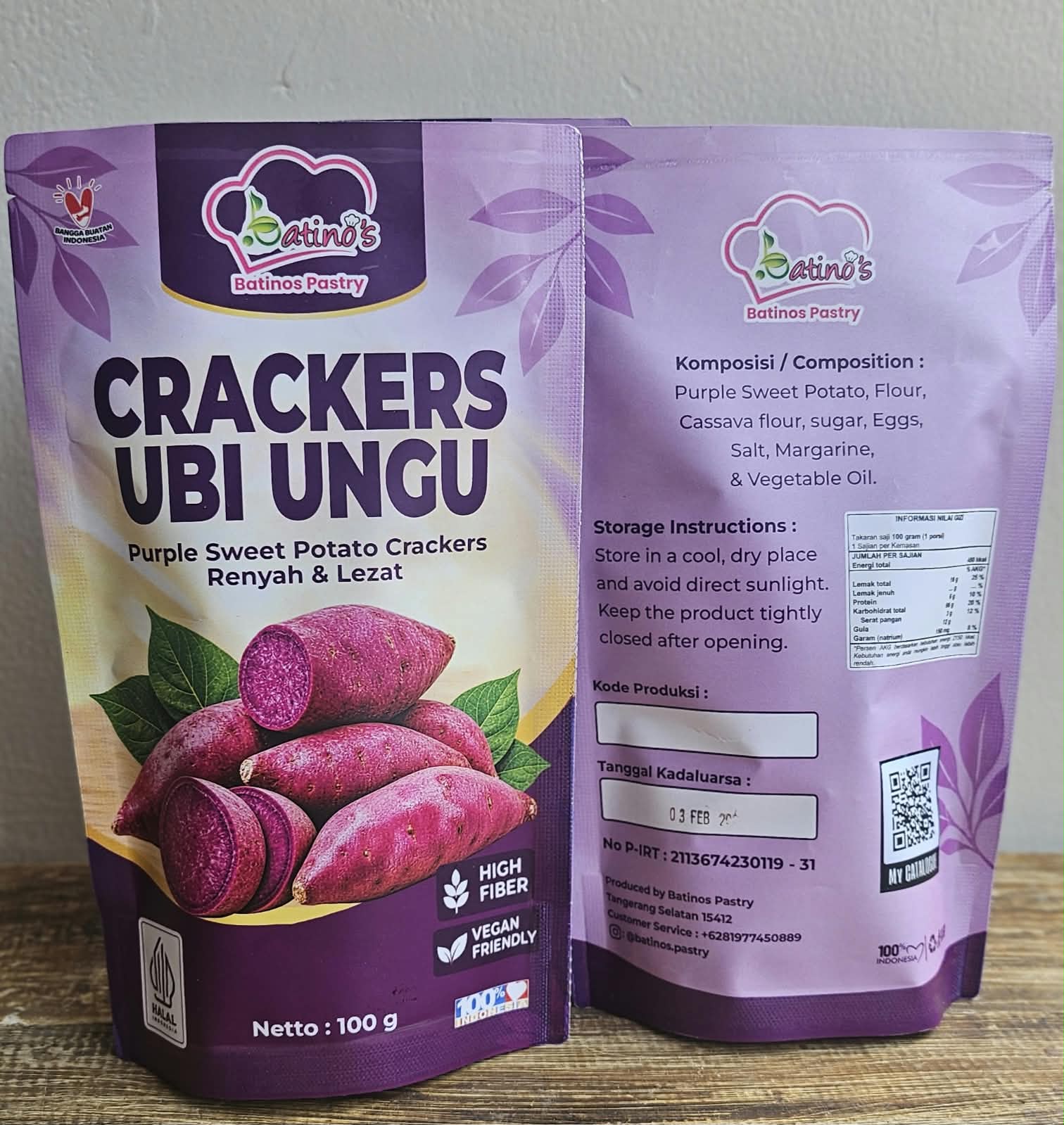 UBI UNGU CRACKER