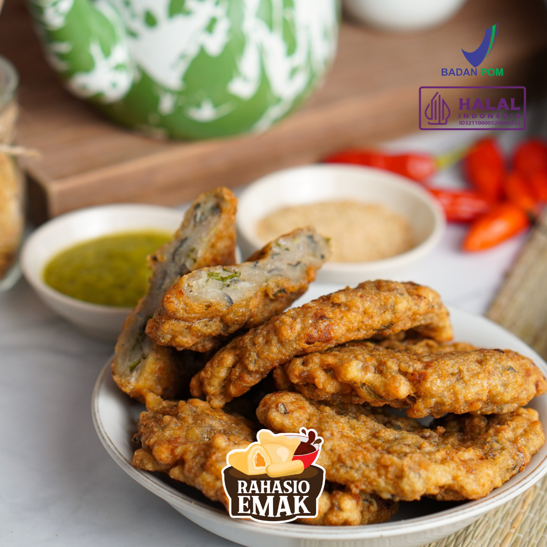 Pempek Kulit Rahasio Emak Ikan Tenggiri Frozen Food (Asli Palembang)