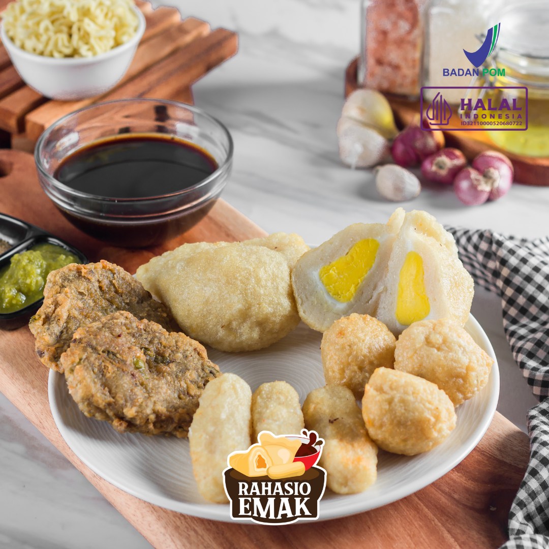 Pempek Palembang Rahasio Emak, Paket Mak Pua (Makan Puas)