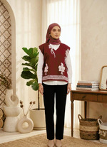 Vest batik side tie