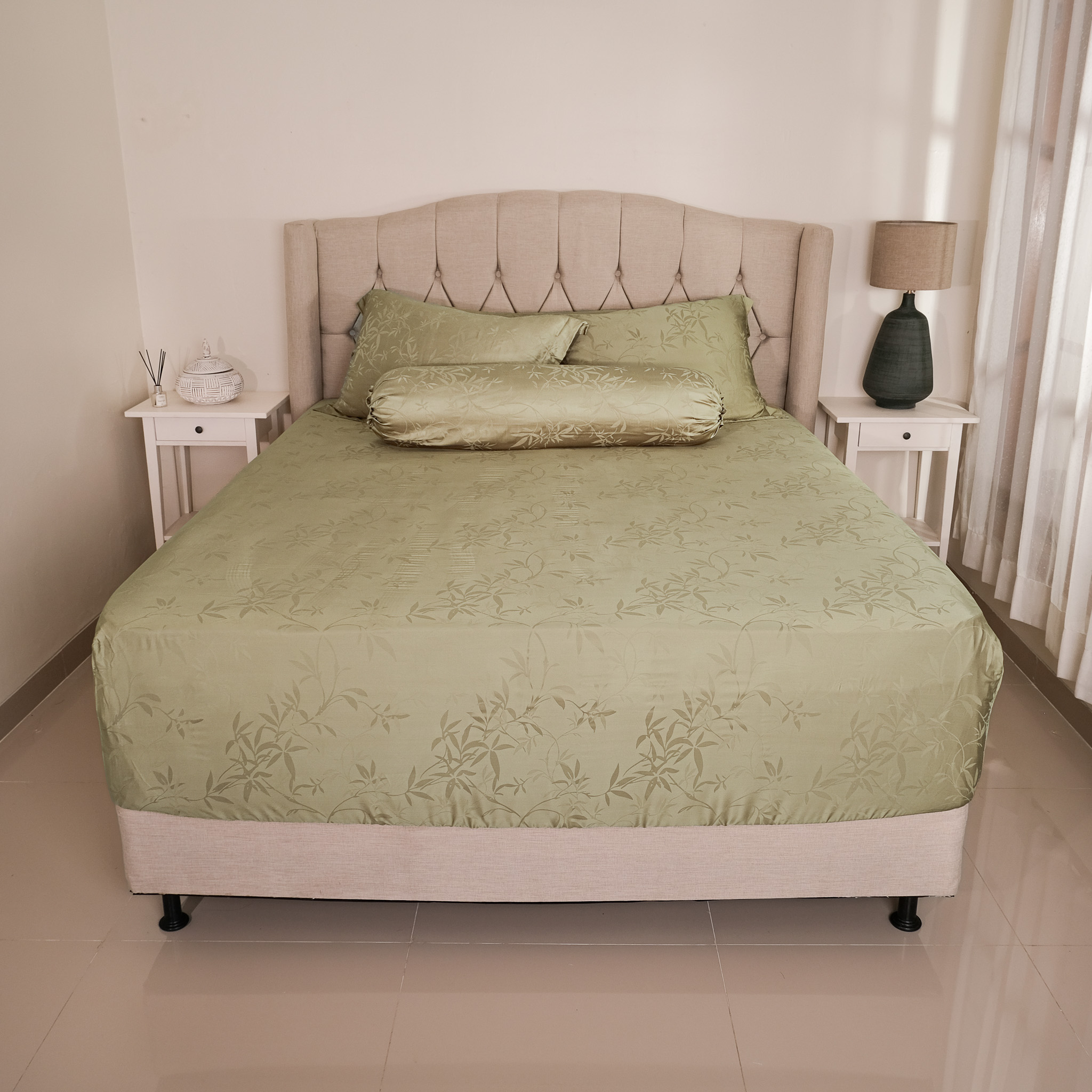 Sprei Lyocell Serat Bamboo