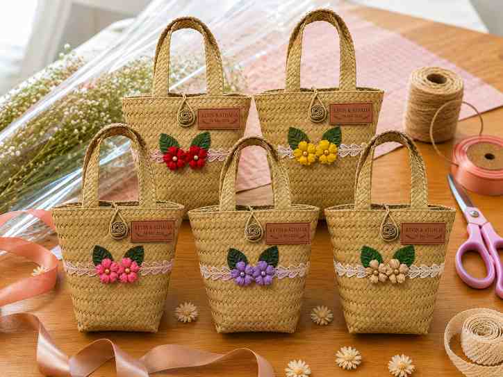 Taspurun hampers mini bunga