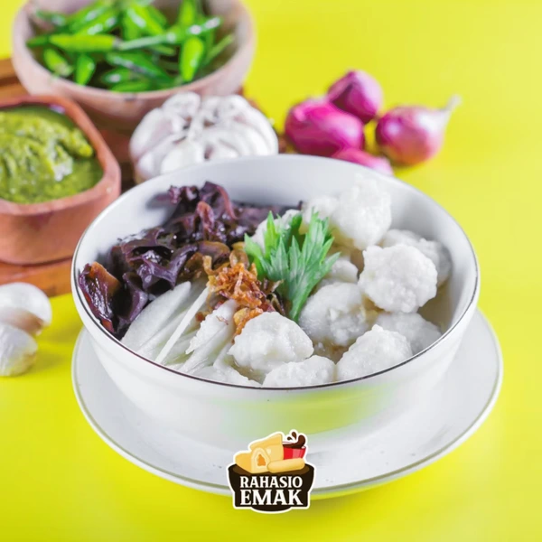 Tekwan Palembang Rahasio Emak Asli Ikan Tenggiri Frozen/Beku Homemade