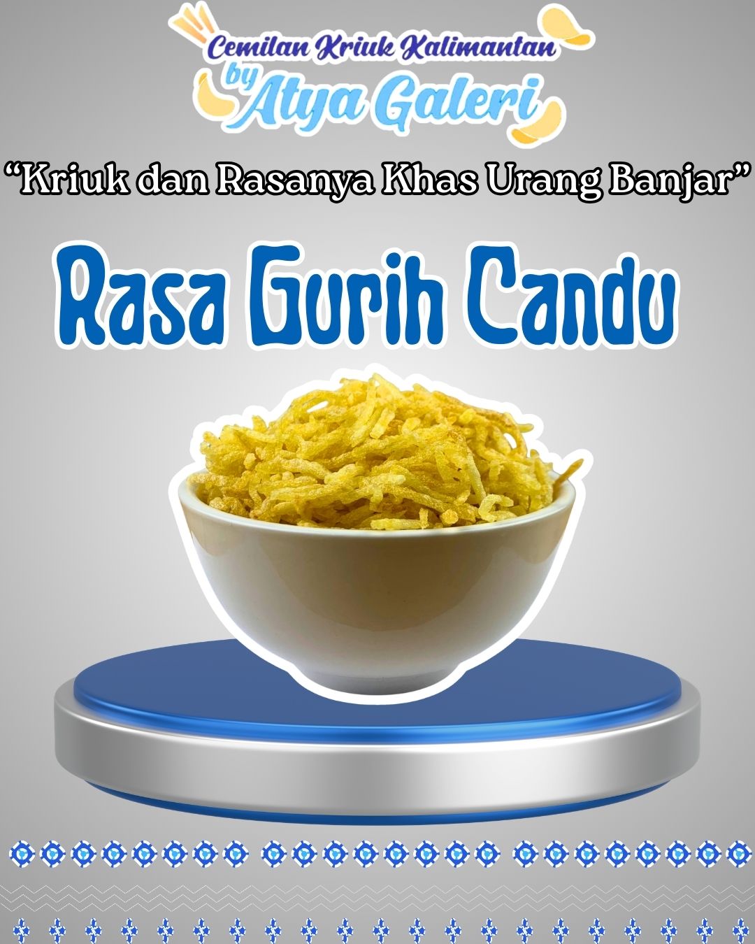 Kentang Kriuk Kalimantan | Keripik Kentang | Kentang Mustofa