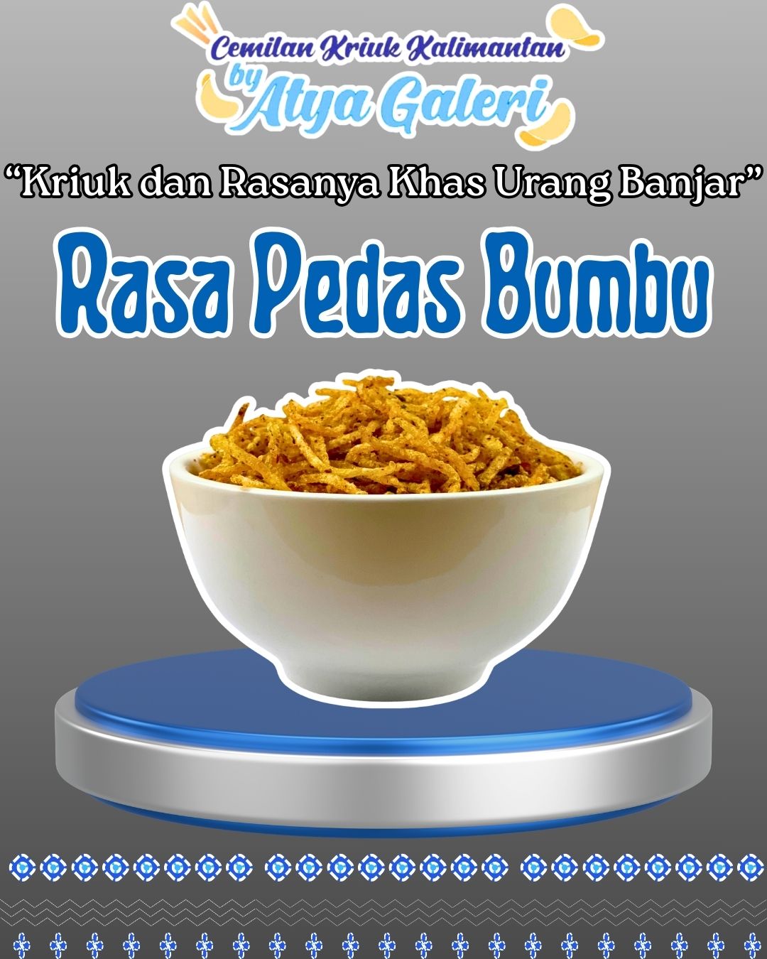 Kentang Kriuk Kalimantan | Keripik Kentang | Kentang Mustofa
