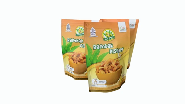 Bananania Rambak pisang (banana crunch)