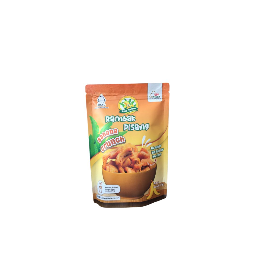 Bananania Rambak pisang (banana crunch)