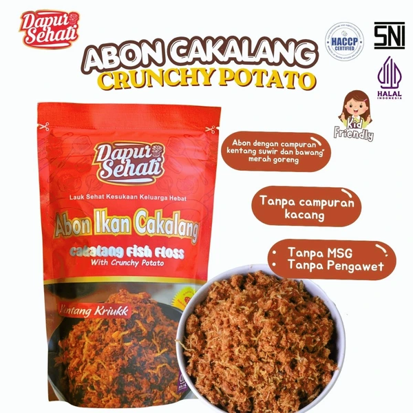 Abon Ikan Cakalang Dapur Sehati Tanpa MSG Tanpa Pengawet