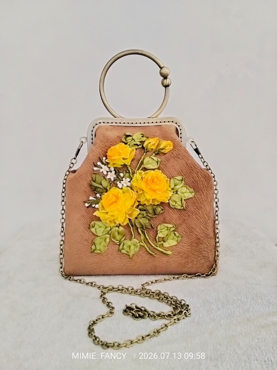 Tas mini Yellow roses