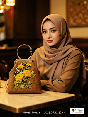Tas mini Yellow roses