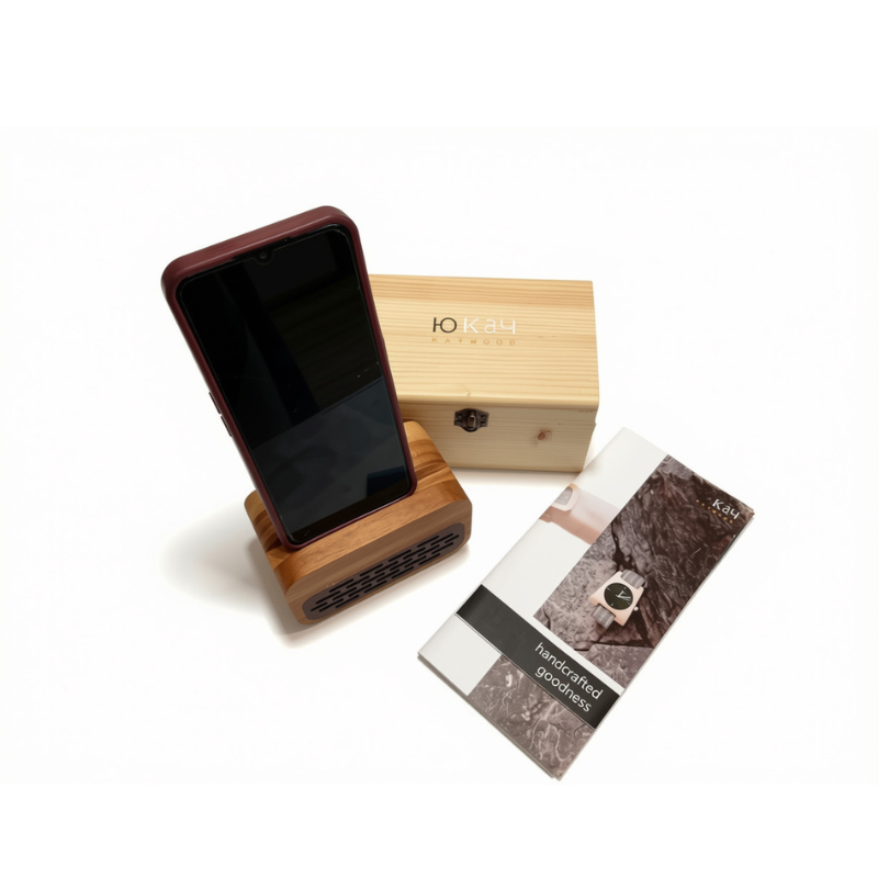 Wooden Passive Speaker with woodenbox