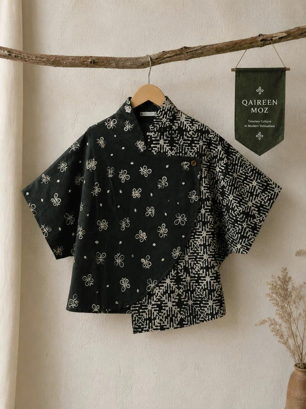 Arunika Blouse - Batik Pewarna Alam - Qaireen Moz
