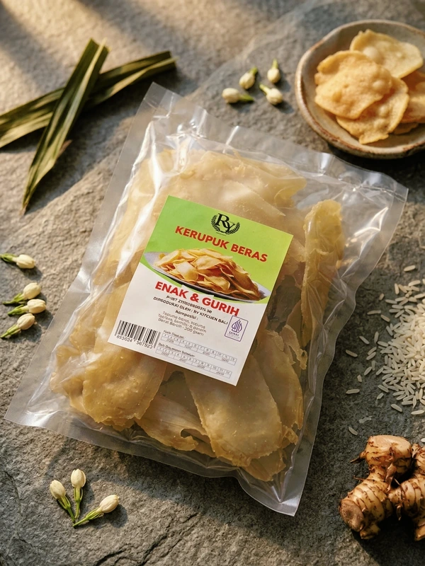 Kerupuk Beras Mentah 200 gr