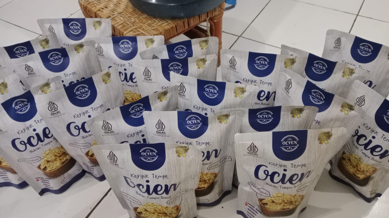 Ocien keripik tempe Truffle