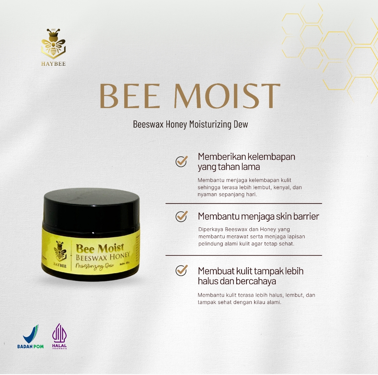 BEE MOIST – Beeswax Honey Moisturizing Dew