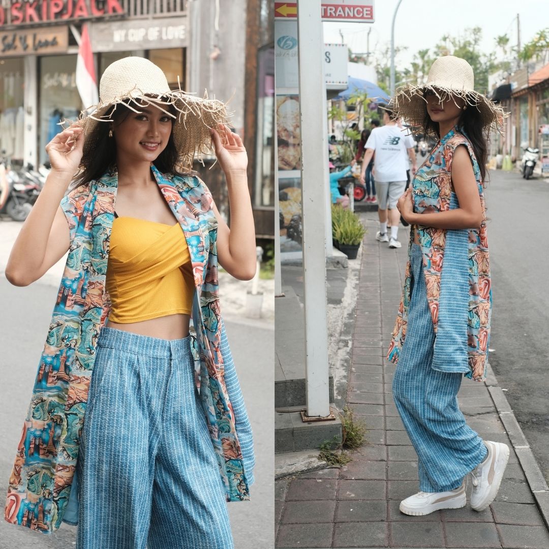 Outer Panjang Katun Organik - Series Ruang Waktu (WITA)