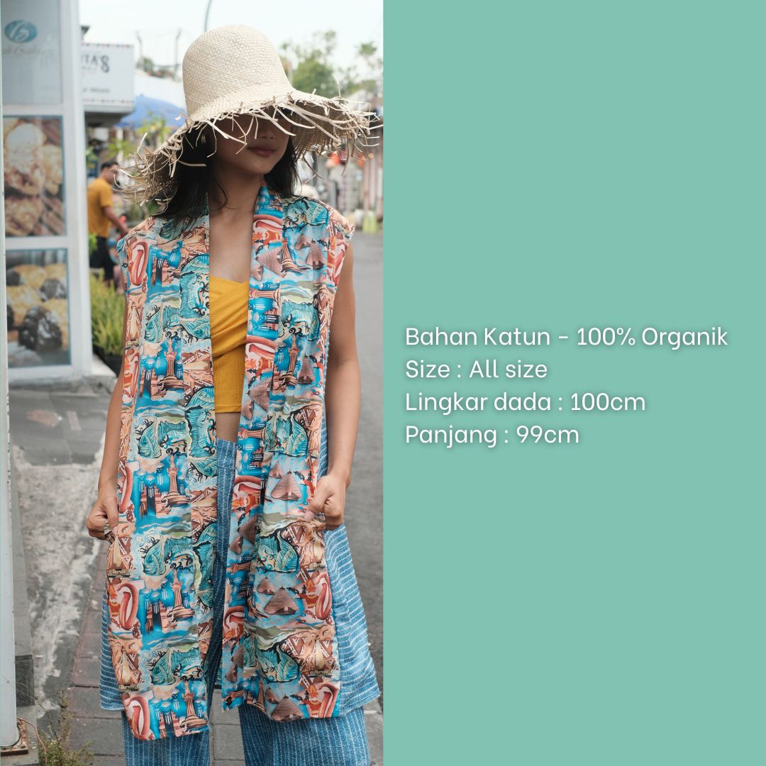 Outer Panjang Katun Organik - Series Ruang Waktu (WITA)