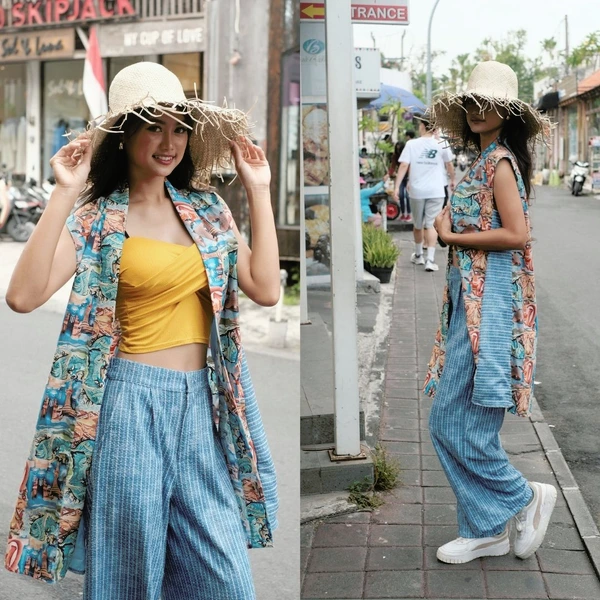 Outer Panjang Katun Organik - Series Ruang Waktu (WITA)