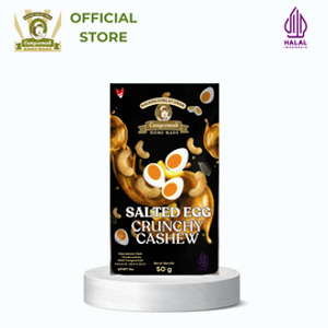 Snack Kacang Mede Salted Egg Cangcomak Salted Egg Crunchy 50 g