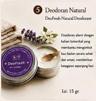 Deodoran Natural | DeoFresh Natural Deodorant 15 gr