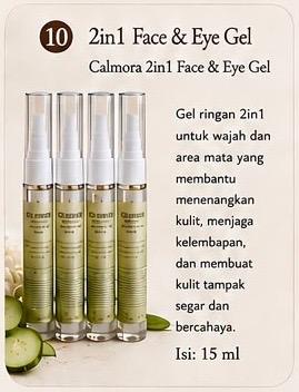 Calmora 2in1 Face & Eye Gel