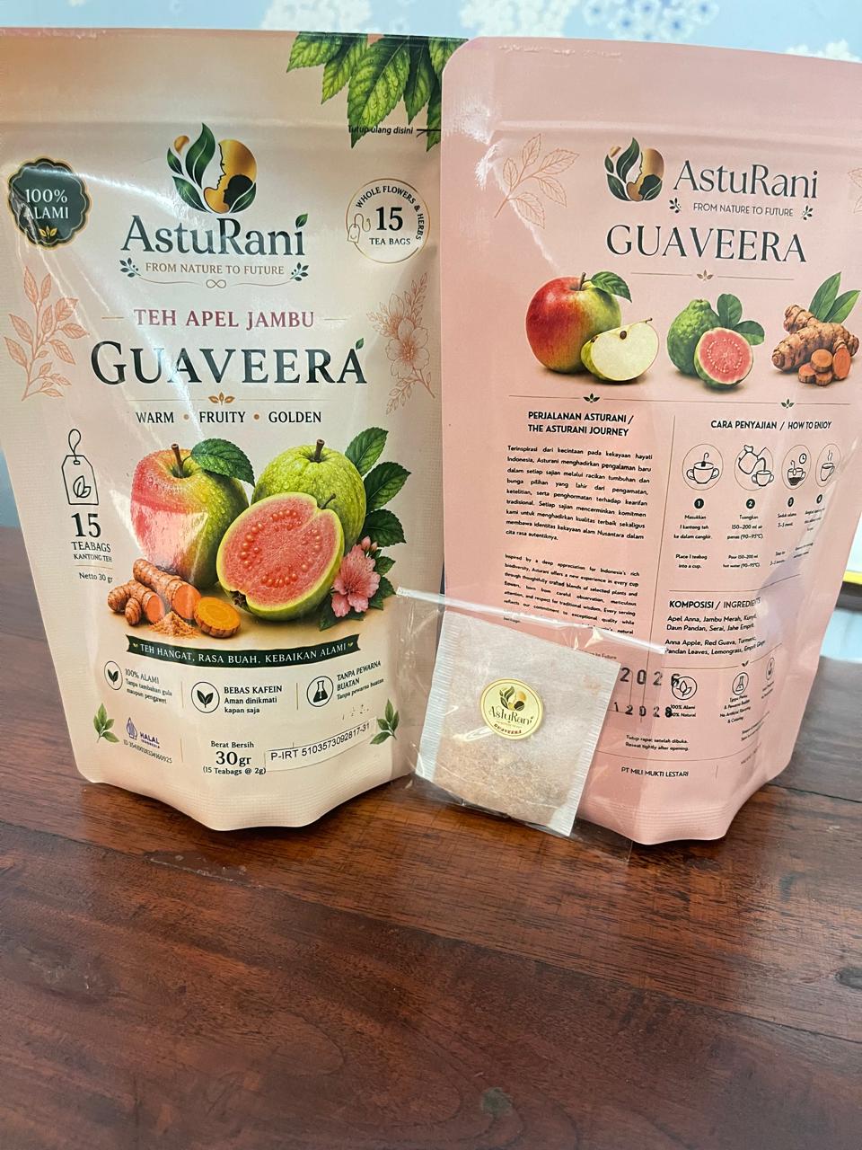 Asturani Guaveera | Teh Apel Jambu Merah