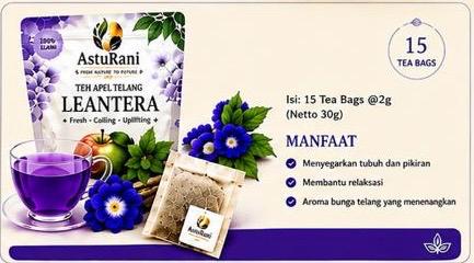 Asturani Leantera | Teh Apel Telang