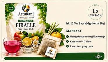 Asturani Firalle | Teh Apel Jeruk