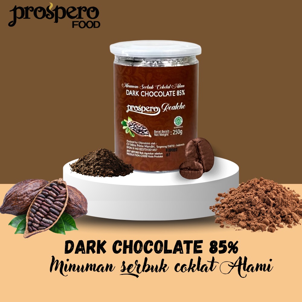 PROSPERO DARK CHOCOLATE 85% (250gr)